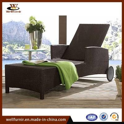Well Furnir China Wholesale Outdoor Daybed Rattan Furniture (WF-330)