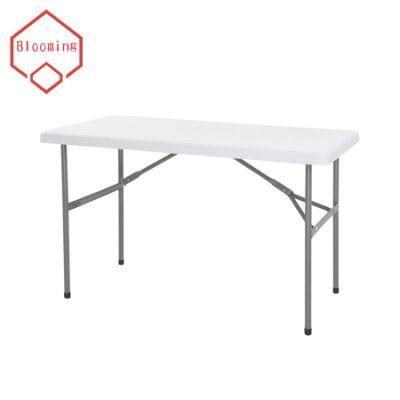 48inch HDPE Folding Picnic Plastic Portable Table for Outdoor Camping