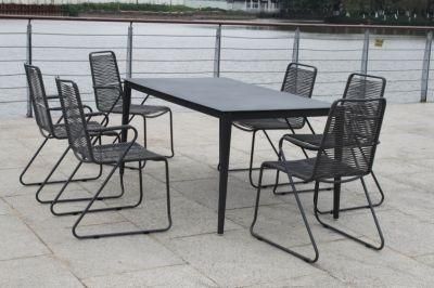 Room OEM Customized Outdoor Furniture Patio Dining Set for 6