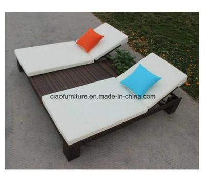 2016 Rattan Outdoor Daybed Double Sun Lounger