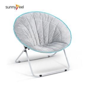 Folding Moon Chair Saucer Chair Comfy Folding Chair