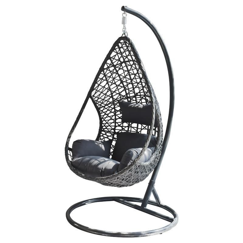 Fancy Modern Leisure Home Hotel Garden Patio Rattan Hanging Swing Chairs