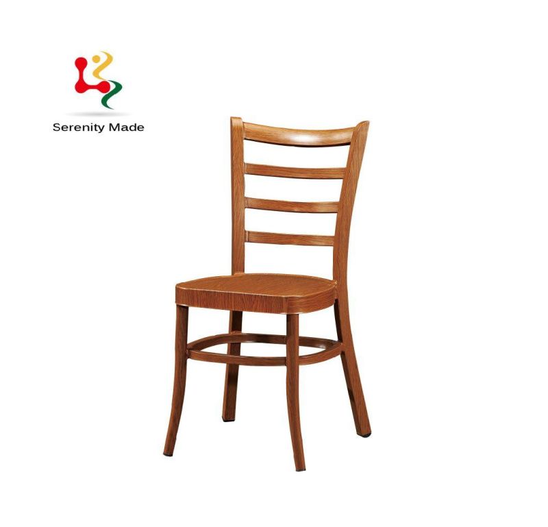 Event Outdoor Furniture Aluminum Frame Fabric Seat Dining Chairs