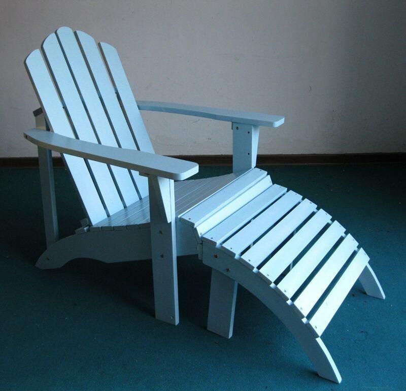 Wooden Muskoka Chair with Beer Logo (CPHP-7001X)