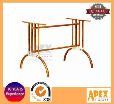 Twin Bamboo Look Table Base (AB2137B)