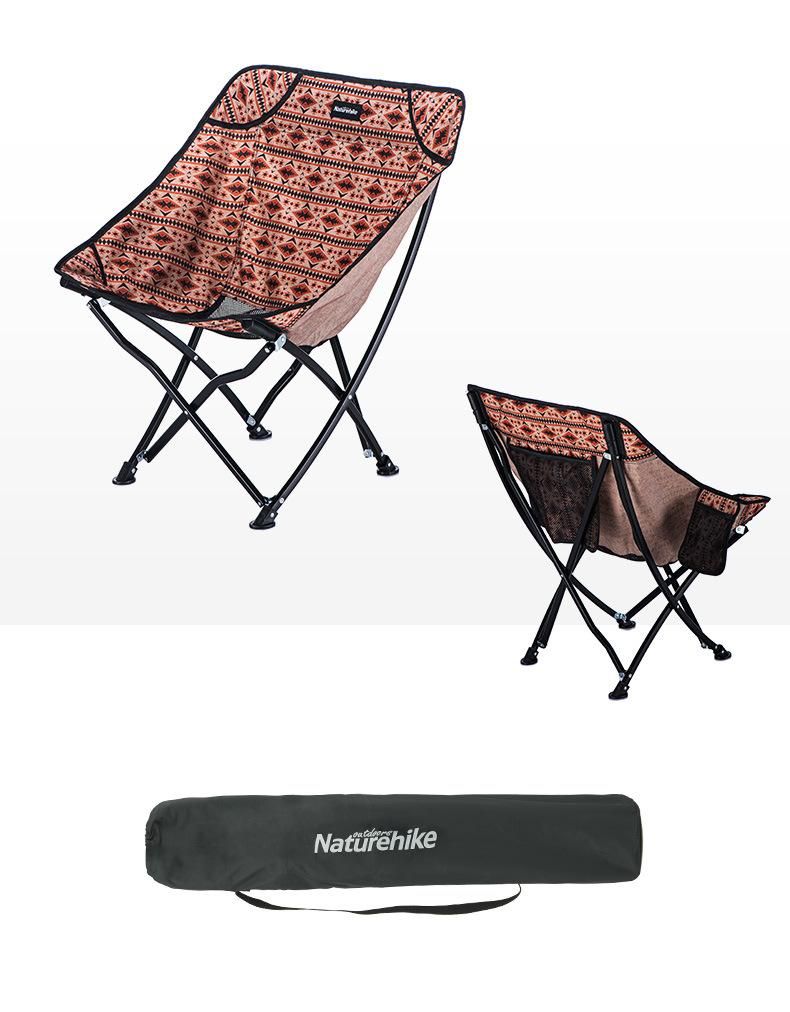 Yl04 Outdoor Portable Light Weight Folding Moon Chair for Fishing Beach Camping Drawing Picnic