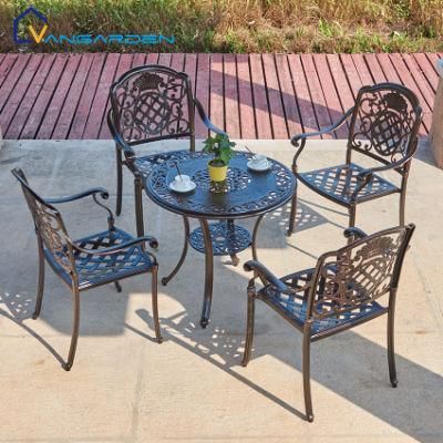 Factory Price Cast Aluminum Garden Patio Dining Set Furniture Outdoor From China