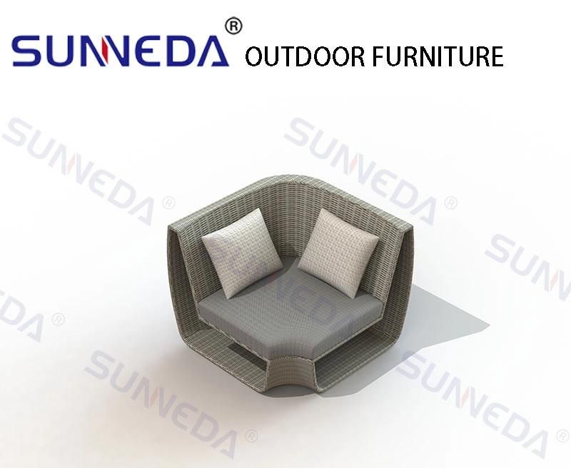 Modern Leisure Rattan Sofa Set Garden Outdoor Furniture