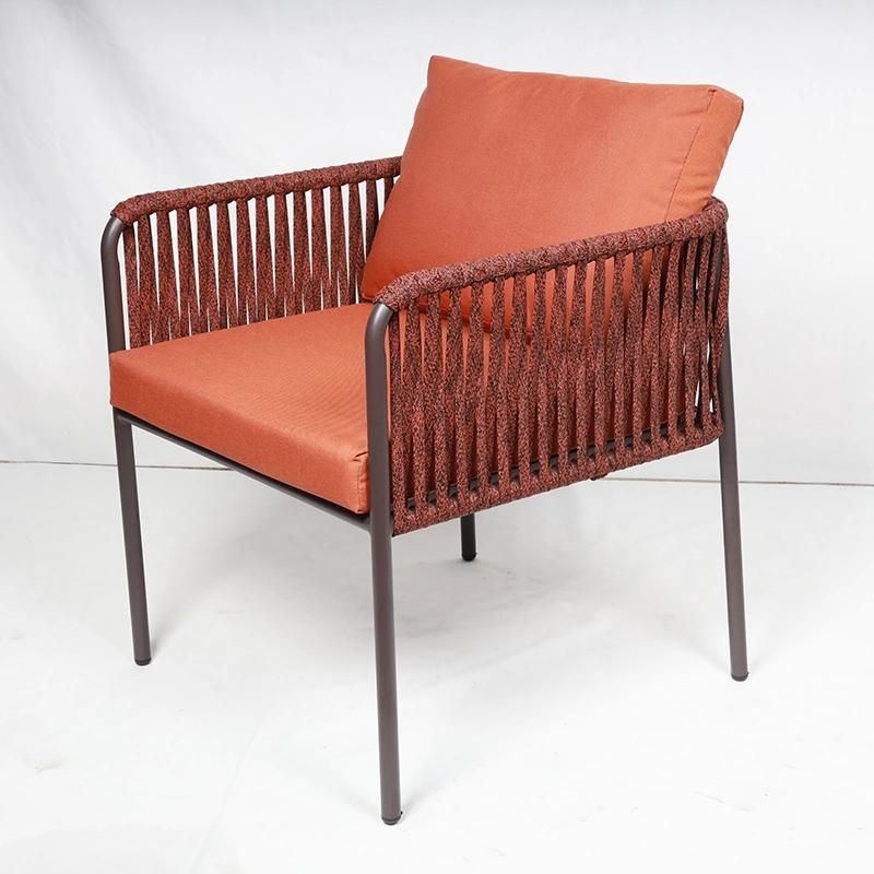 Garden Sets PE Rattan Chair Wicker Outdoor Furniture Market Furniture Cafe Patio Outdoor Chair