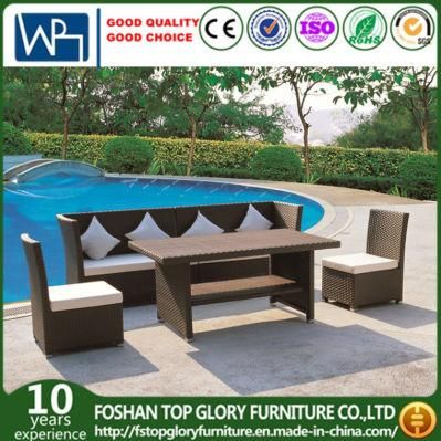 Outdoor Single Sofa/Rattan Single Sofa/Wicker Sofa with Cushion (TG-JW59)