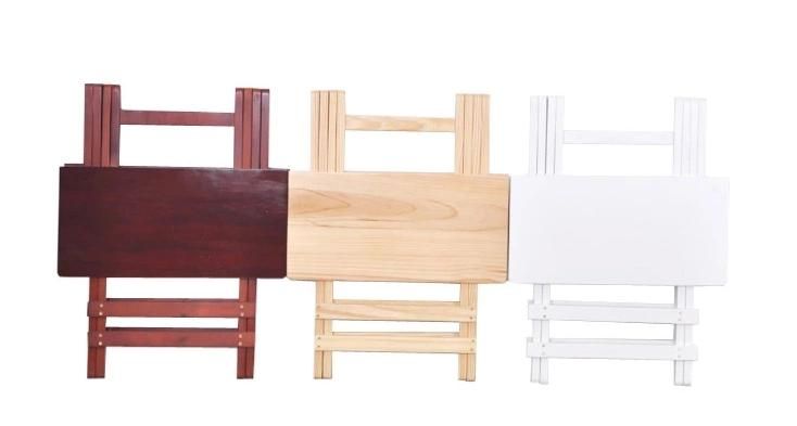 Solid Wood Outdoor Folded Table Garden Table (M-X1030)