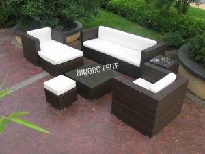 Synthetic PE Wicker Furniture Wicker Sofa (CNS-S1007)