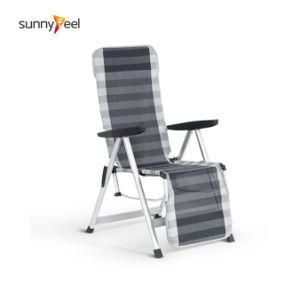 Garden Chair Luxurious Folding Chair with Footrest