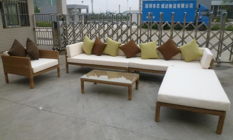 2016 Modern Outdoor Furniture Wicker Sofa