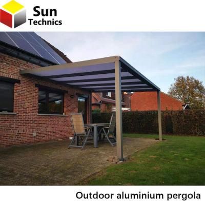 Factory Direct Garden Design Pergola Cheap Aluminum Patio Roof Profiles