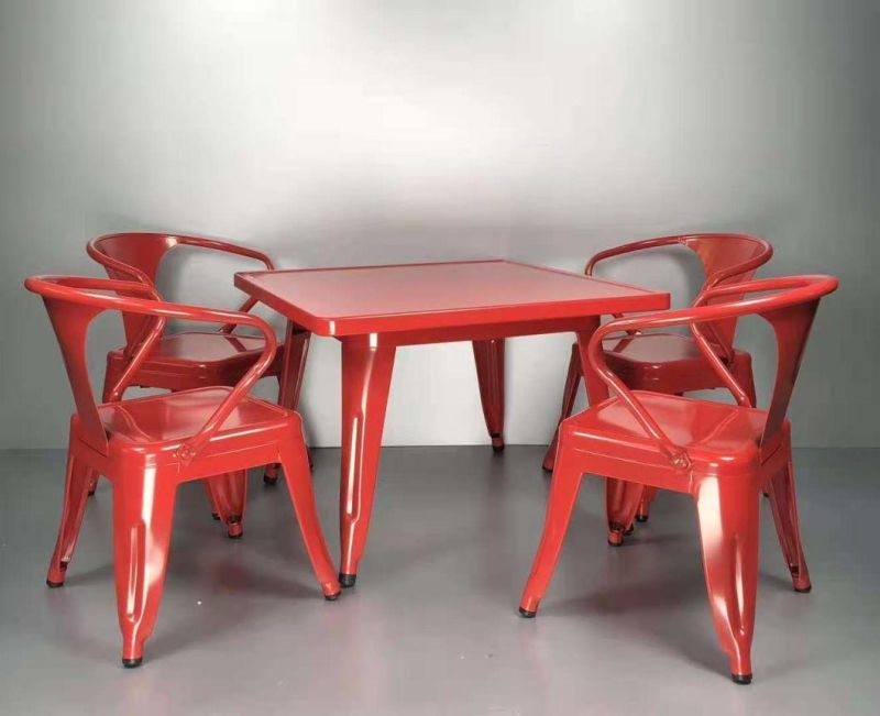 Cheap Price Restaurant Furniture Dining Room Set Modern Stylish Dining Kids Table and Chair Set