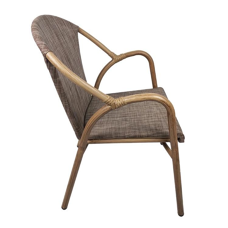 Wholesale Cheap Restaurant Used Restaurant Waterproof Quick Dry Textilene Bar Outdoor Chair