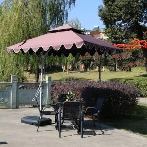 Hanging Outdoor Garden Umbrella Green