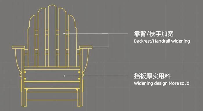Best Price Beach Chair Produced by Plastic Foam Board