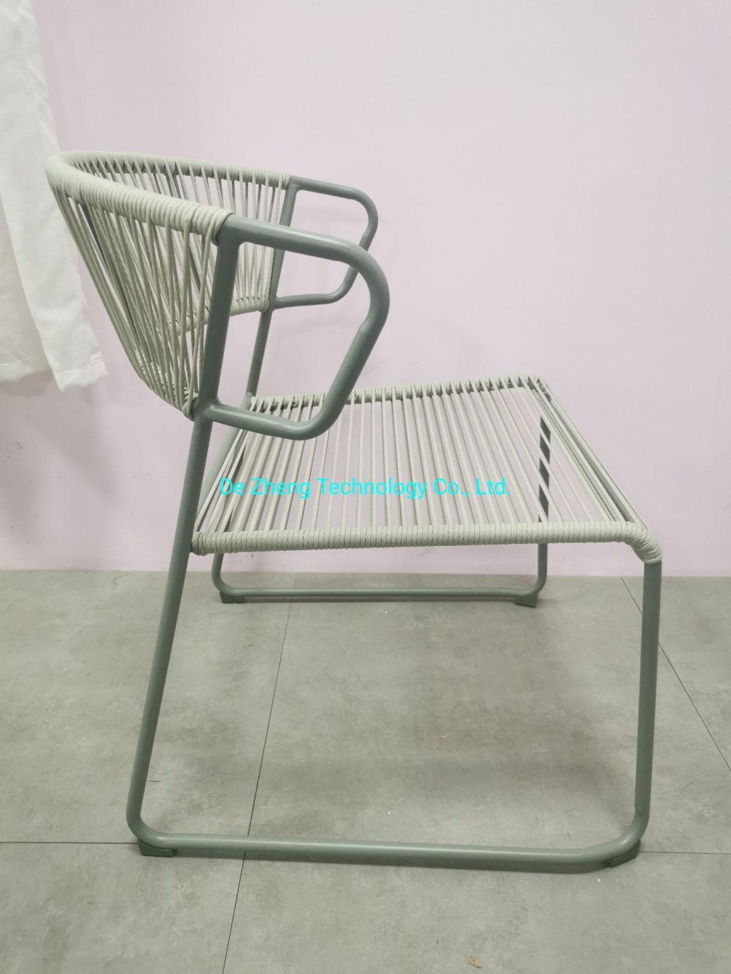 Factory Wholesale Garden PE Rattan Chair Balcony Restaurant Patio Furniture Set Outdoor Dining Chairs
