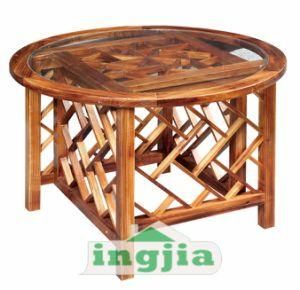 Antiqued Classical Wood Outdoor Patio Dining Garden Table (JC-Y015T)