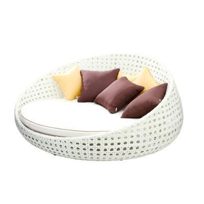 Comfortable Garden Furniture Rattan Sunbed