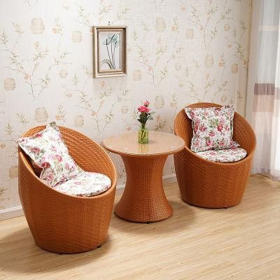 Modern Patio Wicker Sofa Rattan Outdoor Garden Furniture Set