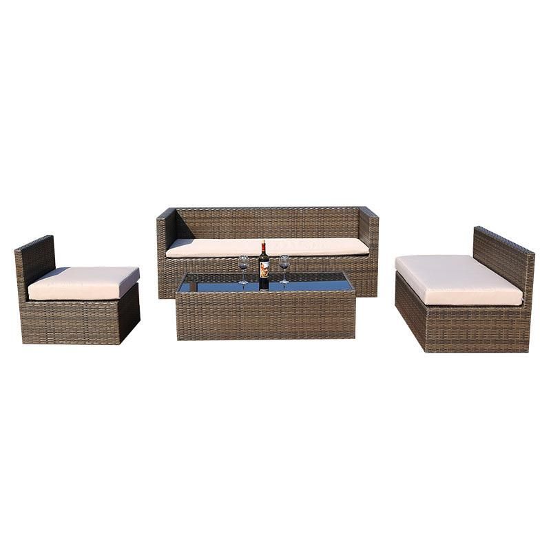 Wholesales Other Rattan & Wicker Furniture Outdoor Table and Chair Combination