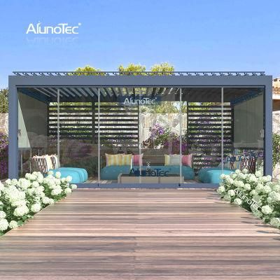 Dining Room Windproof AlunoTec Solid Plywood Box Packing Electrical Outdoor Pavilion Gazebo