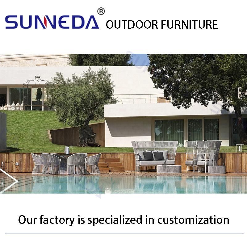 European Style Aluminium Alloy Garden Bistro Studio Camping Furniture Set