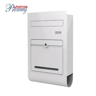 New Design Mailbox with Newspater Slot Pwc-503