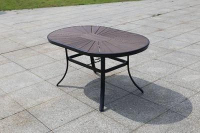 Hotel Modern Restaurant Outdoor Garden Furniture Patio Dining Table