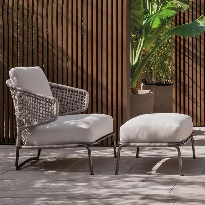 Outdoor Rattan Wicker Furniture Sets Dining Chair Modern with Cushion