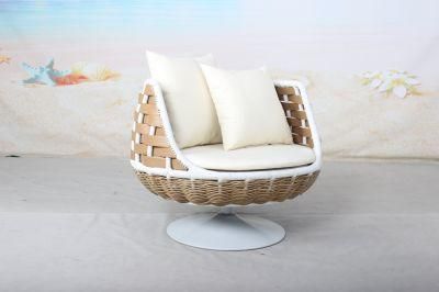 Leisure Chair Swing Chair with Stainless Steel Base Outdoor Furniture Garden Chair