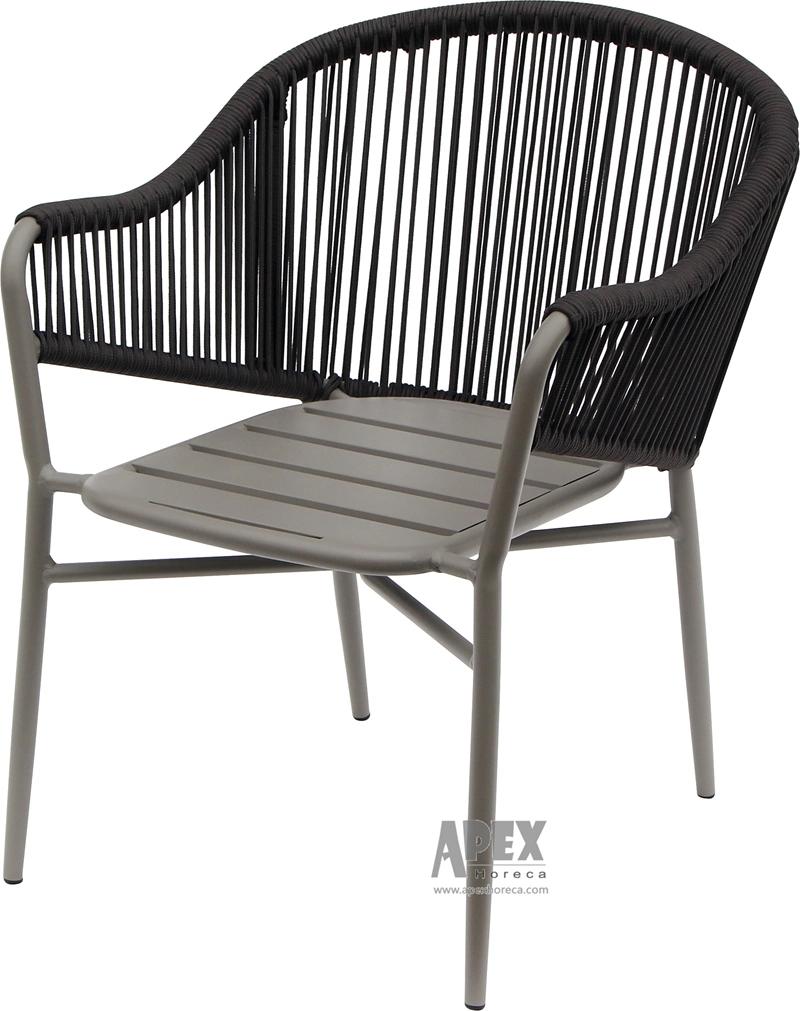 Patio Garden Rope Hotel Luxury High Quality Aluminum Furniture