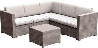 Cheap Garden Furniture Sets Outdoor Rattan Corner Sofa