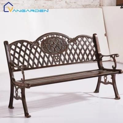 150cm in Length Aluminum Bench Chair Metal Outdoor for Park