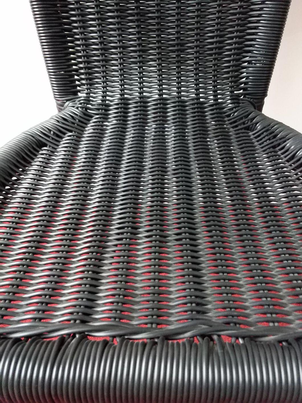 New Design Modern Outdoor Garden Restaurant Armrest Leisure Rattan Dining Chair
