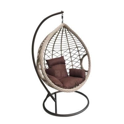 Hot Sale Home Furniture Rattan Wicker Swing Hanging Chair Outdoor Garden Relax Hammock Chair