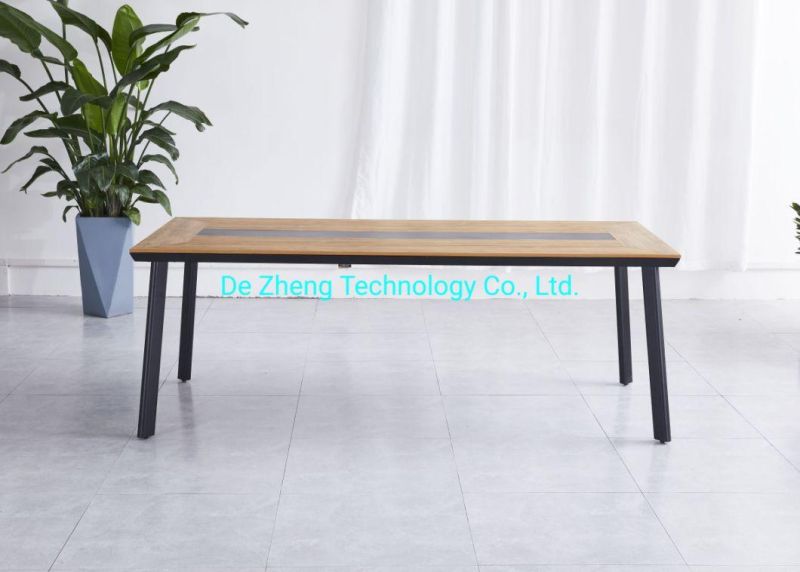 Commercial Outdoor Furniture Patio Garden Table Sets with Chairs for Hotel Restaurant Contract