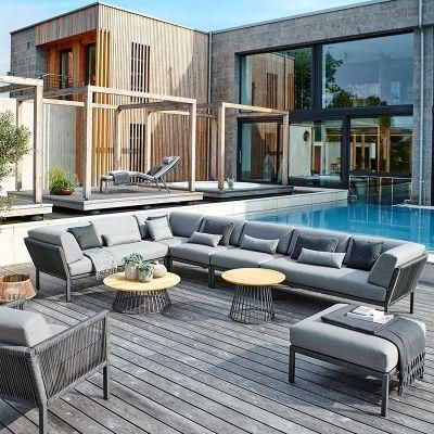 Outdoor Sofa Courtyard Hotel Rattan Chair Furniture Outdoor Combination