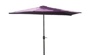 2.7m Market Half Umbrella Garden Parasol