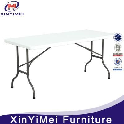 Popular Outdoor Plastic Folding Rectangular HDPE Table