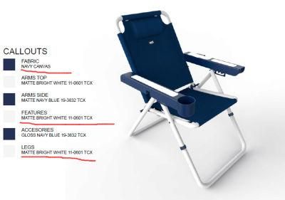 Professional Manufacturer of Camping Chair Beach Chair with Dual Speakers Music Chair