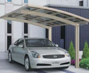 Car Canopy/ Carport/ Car Shed, Polycarbonate Board and Aluminum Frame Automobile Rain Shelter