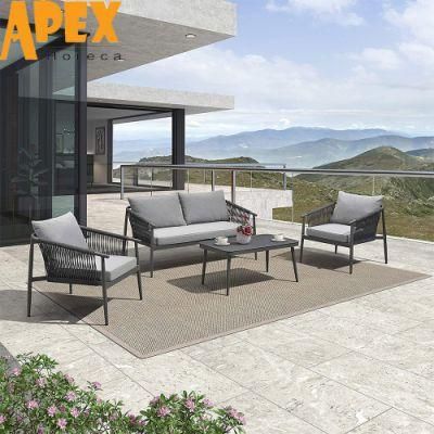 Modern Outdoor Garden Patio Furniture Combination Set Corner Sofa Wholesale