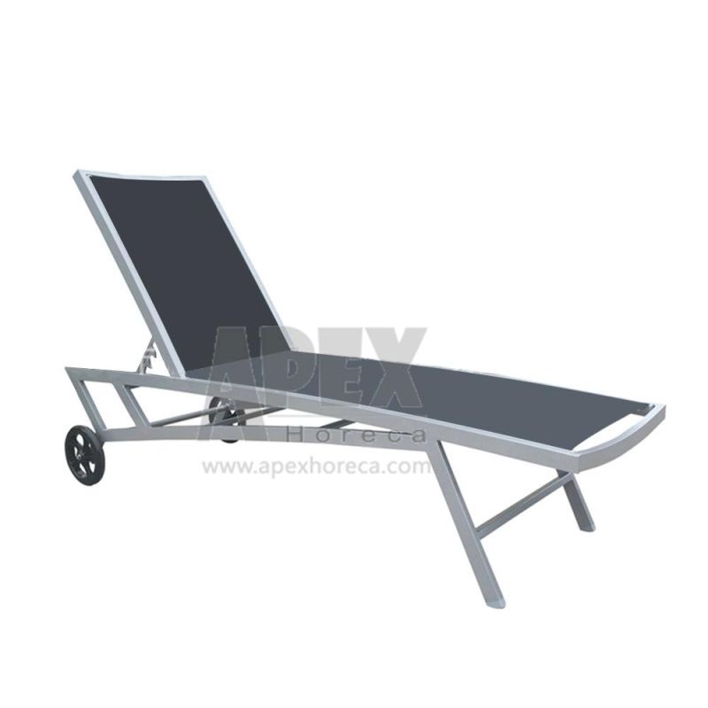 Pool Sling Lounger Outdoor Furniture Textile Lounger Sunbed