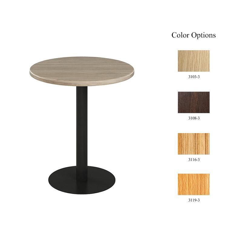 Heat Pressured Wildly Used Fast Food Restaurant Coffee Shop Square Cheap Wood Table Top