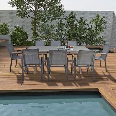 Cheap Price Ceramic Glass Customized OEM Foshan Modern Outdoor Garden Rattan Furniture