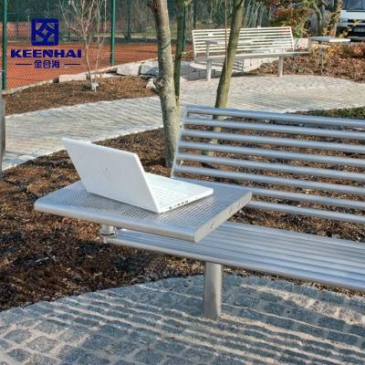 Classical Design Stainless Steel Outdoor Garden Bench